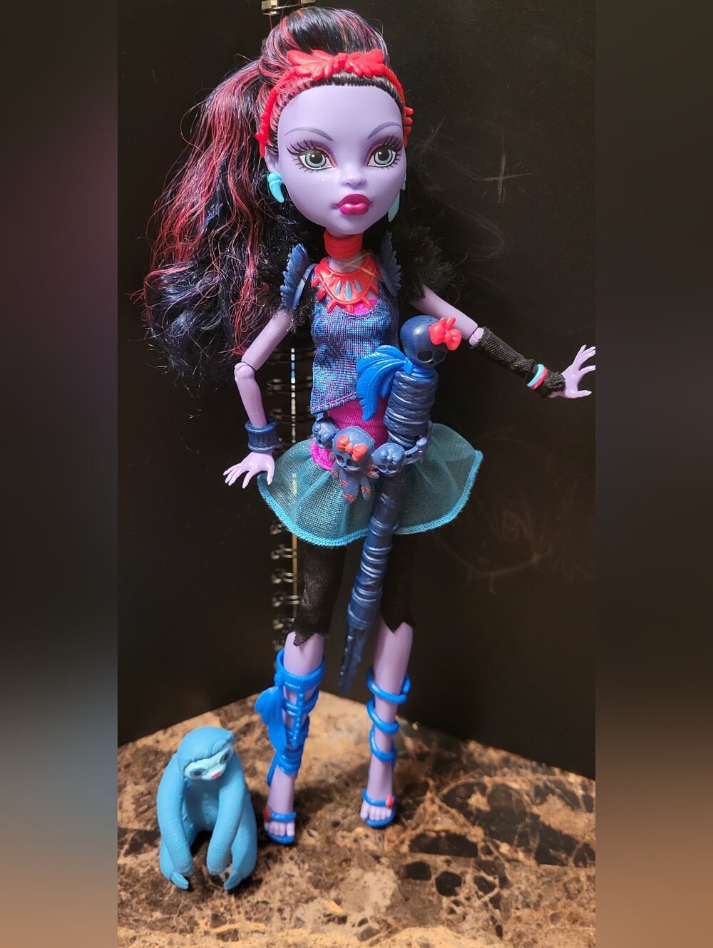 G1 Monster High Jane Boolittle Only Displayed EUC